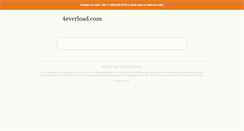 Desktop Screenshot of 4everload.com